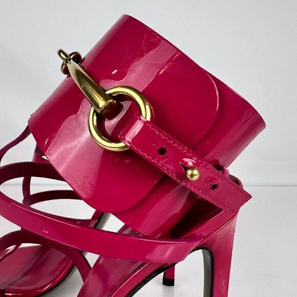 AUTHENTIC Gucci Ursula High Heel Sandle in Blossom, Size 36.5 EU/ 6 US - Picture 13 of 14